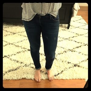 Citizen of Humanity skinny dark wash denim